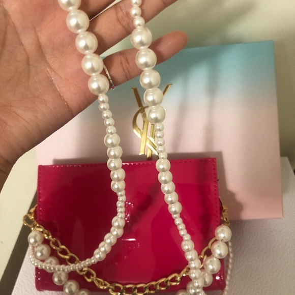 NIB YSL Pink Patent Beauty Clutch - Picture 13 of 13